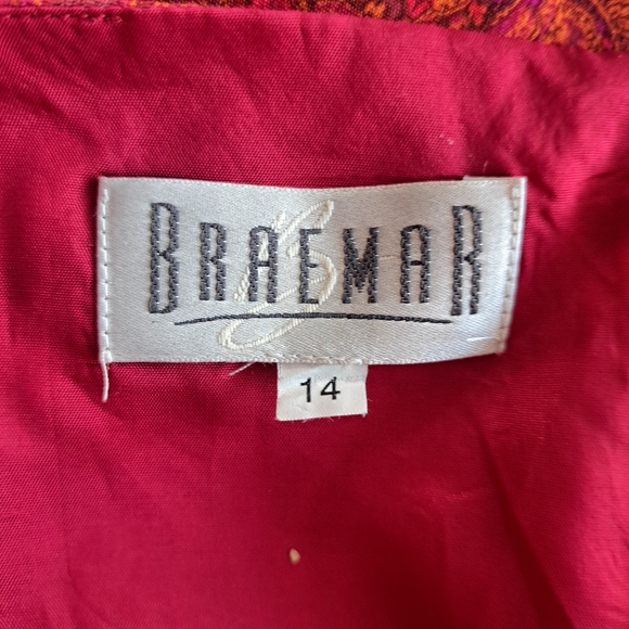 Braemar Long Summer Dress Size 14 - Picture 4 of 5
